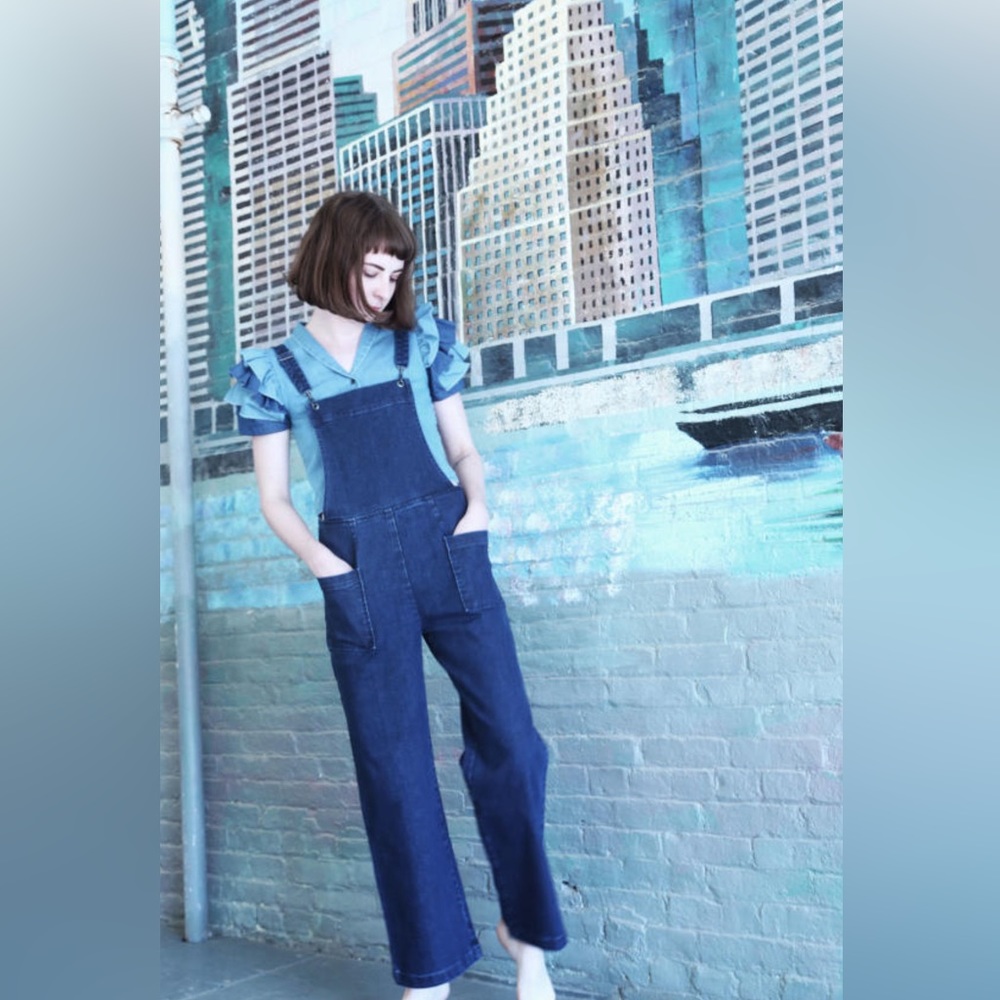 Courtshop Fitted Indie Overalls | Size M